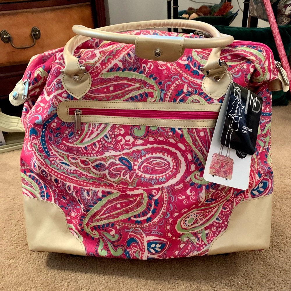 Beautiful Rolling Tote